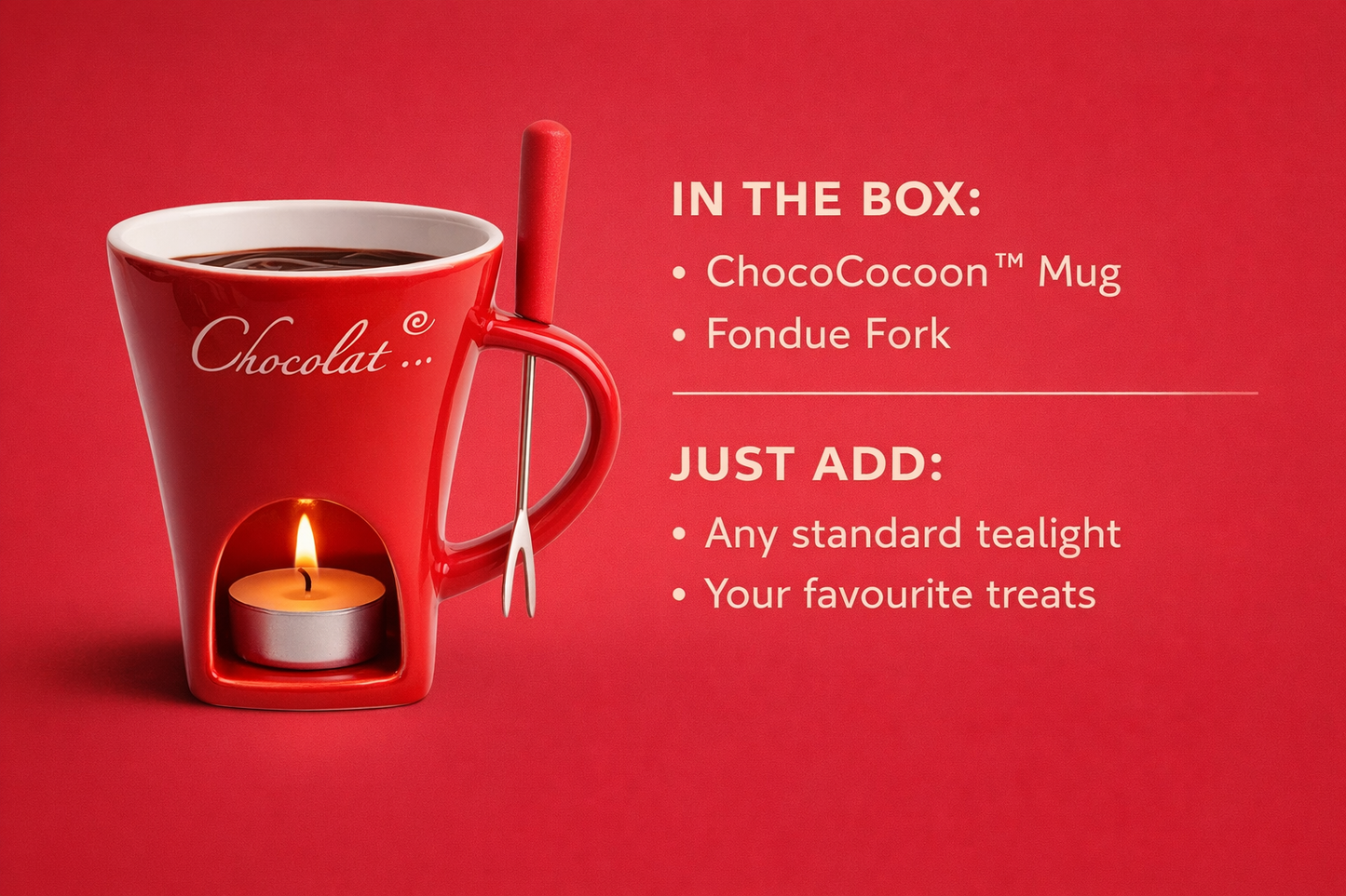 The Chococoon™ Fondue Mug